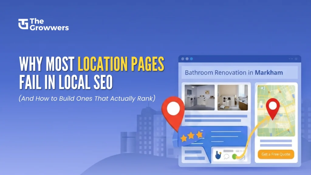 location pages in local SEO